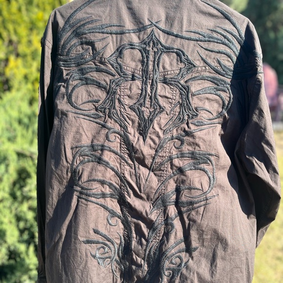 Mens XXL BUCKLE ROAR LONG SLEEVED SHIRT GREAT CONDITION - Picture 6 of 6